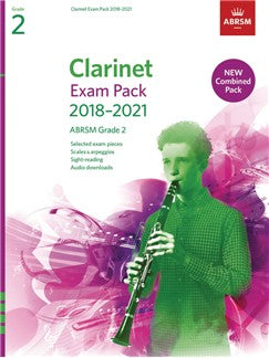 ABRSM: former Clarinet Exam Pack 2018–2021 Grade 2