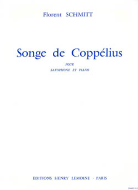 Schmitt - Songe de Coppelius - Bb saxophone & piano