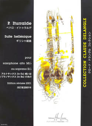 Iturralde - Suite Hellenique - saxophone + piano