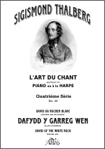 Dafydd y Garreg Wen - tr. / arr.Thalberg - telyn / harp