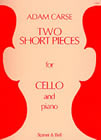 Carse - Two Short Pieces for cello