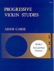 Carse - Progressive Violin Studies Book 3