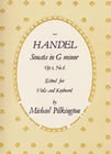 Handel - Sonata in G minor op. 1 no. 6 arr. viola + piano