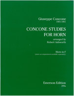 Concone - Studies for Horn - Ashworth, ed.