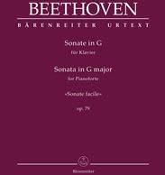 Beethoven - Sonata in G, op.79, 'Sonata  Facile' - Piano