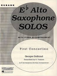 Guilhaud, Georges - First Concertino for Alto Saxophone