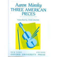 Minsky - 3 American Pieces for unaccompanied viola