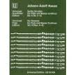 Hasse - 6 Sonatas for flute + basso continuo volume 2