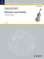 Davidoff - Romance sans Paroles - cello + piano