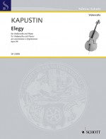 Kapustin - Elegy - cello + piano