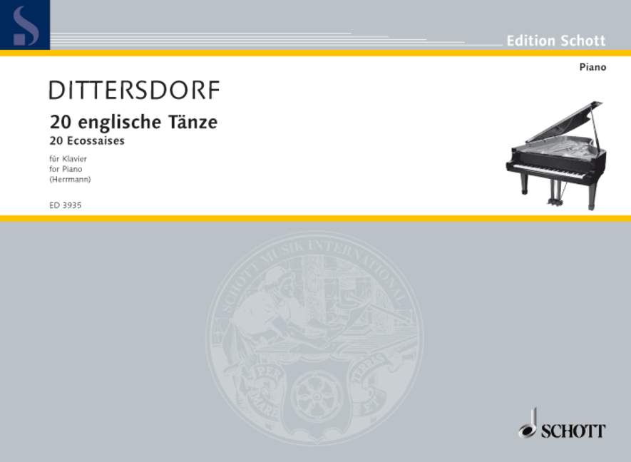 Dittersdorf - 20 English Dances for Piano