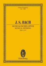 Bach, J.S. - Musical Offering - study score