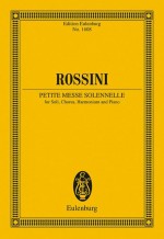Rossini - Petite Messe Solennelle - Study Score