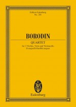 Borodin - String Quartet no.2 in D - study score
