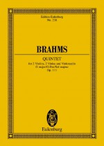Brahms - String Quintet in G, op.111 - study score