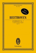 Beethoven - Symphony No. 7 in A - study score.