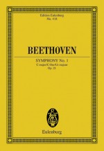 Beethoven - Symphony No. 1 in C - study score.