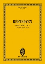 Beethoven - Symphony No. 2 in D - study score.