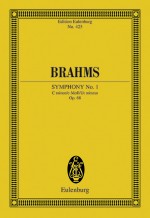 Brahms - Symphony no.1 in C minor, op.68 - study score