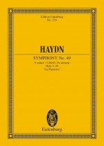 Haydn - Symphony no.49 in F minor - study score