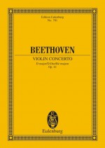 Beethoven - Violin Concerto in D op.61 - study score.