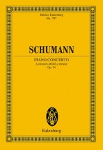 Schumann - Piano Concerto in A minor - Study Score