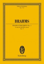 Brahms - Piano Concerto no.1 in D minor, op.15 - study score