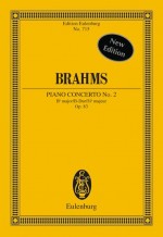 Brahms - Piano Concerto no.2 in Bb op.83 - study score