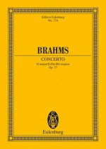 Brahms - Violin Concerto in D, op.77 - study score