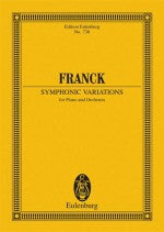 Franck - Symphonic Variations - study score