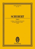 Schubert - Piano Trio in Bb - Study Score