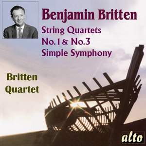 Britten - String Quartets 1 & 3 & Simple Symphony - CD