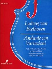 Beethoven - Andante Con Variazioni - violin + piano