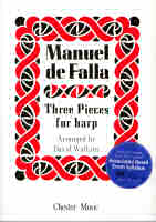 Falla, Manuel de - 3 Pieces for Harp - Watkins arr.