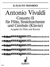 Vivaldi - Concerto in D RV428 - Flute and Piano