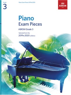 ABRSM: former Piano Exam Pieces 2019–2020 Grade 3