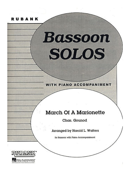 Gounod - March of a Marionette - bassoon + piano