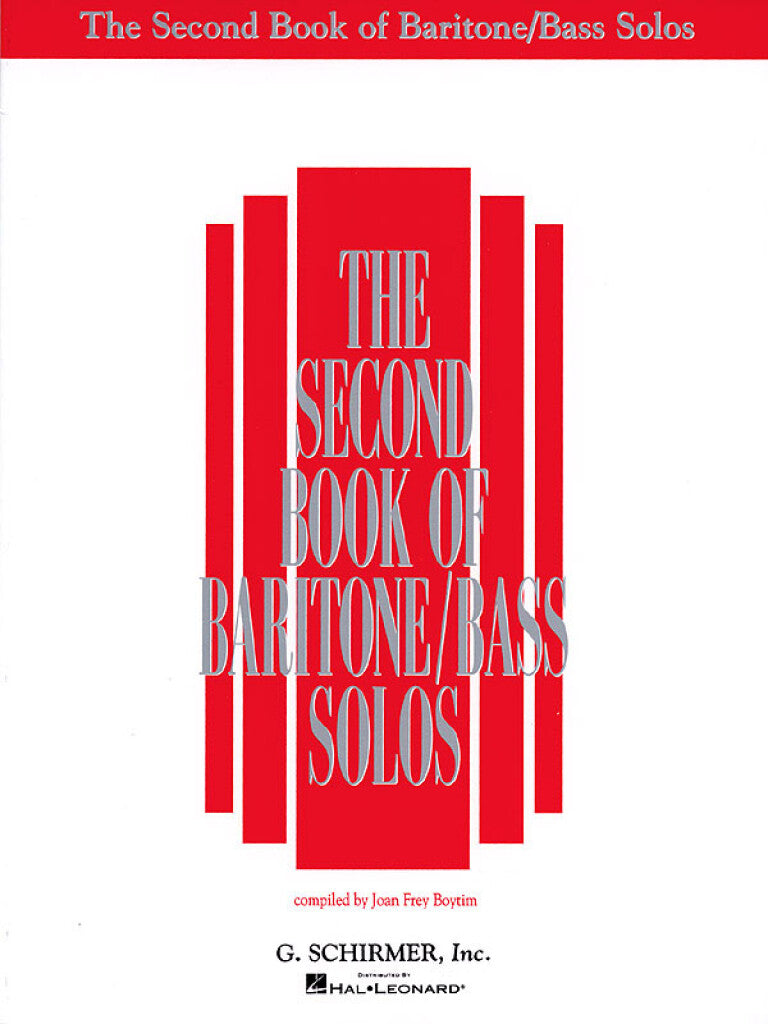 Second Book of Baritone / Bass Solos
