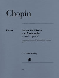 Chopin - Sonata for cello + piano op. 65