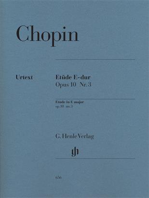 Chopin - Etude in E op.10 no.3 - piano