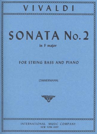 Vivaldi - Sonata in F RV41 for double bass + piano