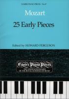 Mozart - 25 Early Pieces - piano