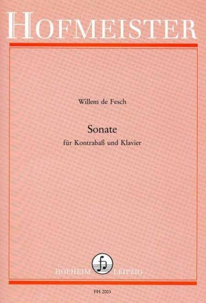 De Fesch - Sonata in D Minor - double bass + piano