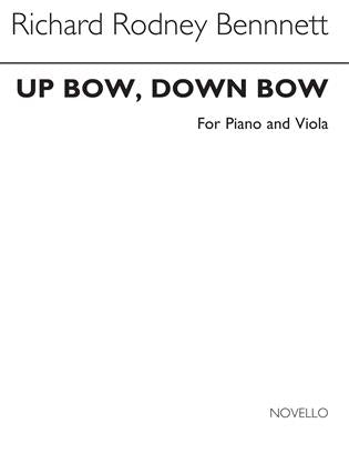 Bennett, Richard Rodney - Up Bow, Down Bow - Viola