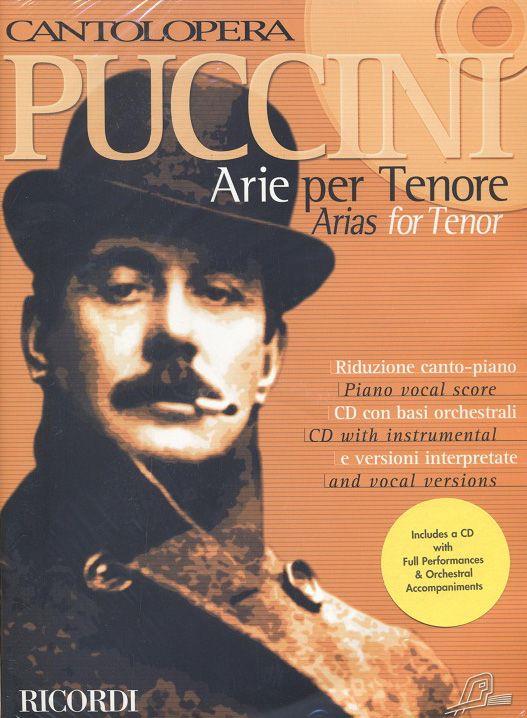 Puccini - Arias for Tenor - book + CD