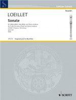 Loeillet - Sonata in D Minor op.3 no.6 - recorder / flute