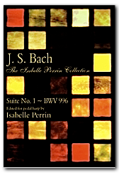 Bach, J.S. - Suite no.1 BWV 996 - harp - arr. Perrin