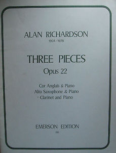 Richardson - Three Pieces op. 22