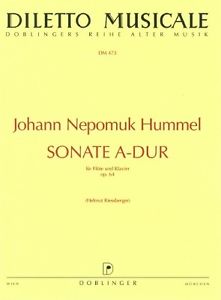 Hummel - Sonata in A op.64 - Flute