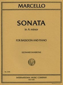 Marcello - Sonata in A minor for bassoon and piano